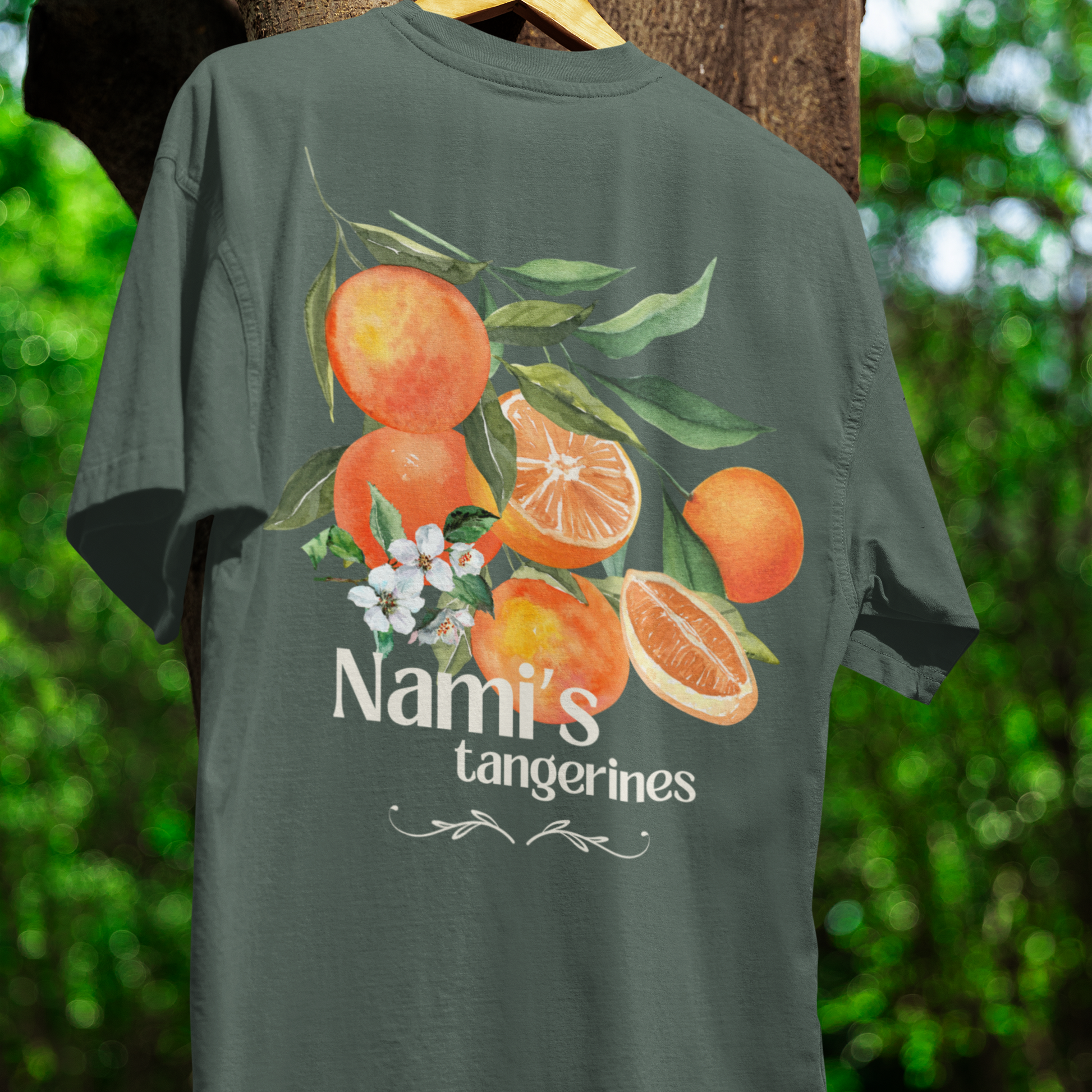 Anime ‘Nami Tangerine’ Vintage Tee