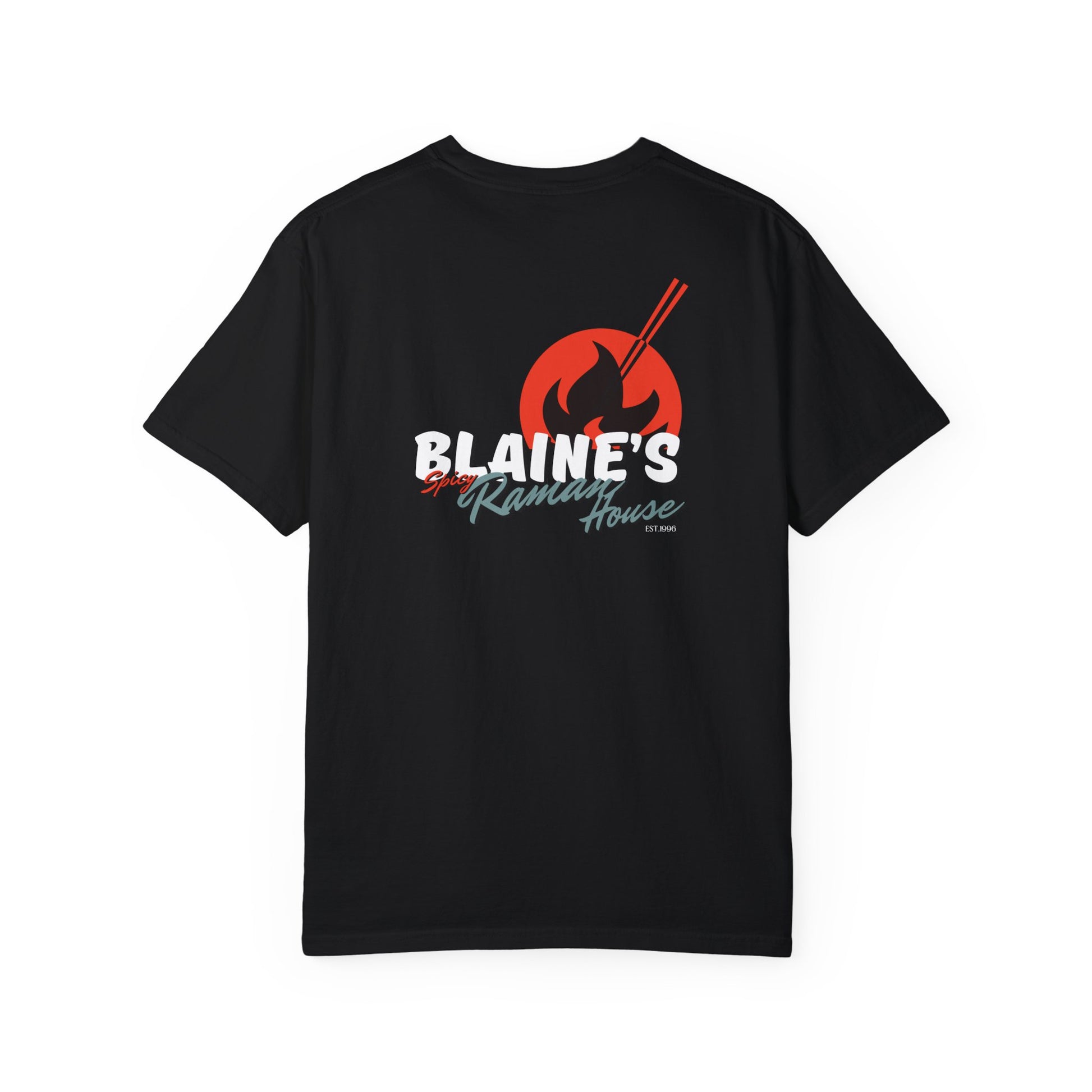 Blaine's Ramen House Unisex Garment-Dyed T-shirt