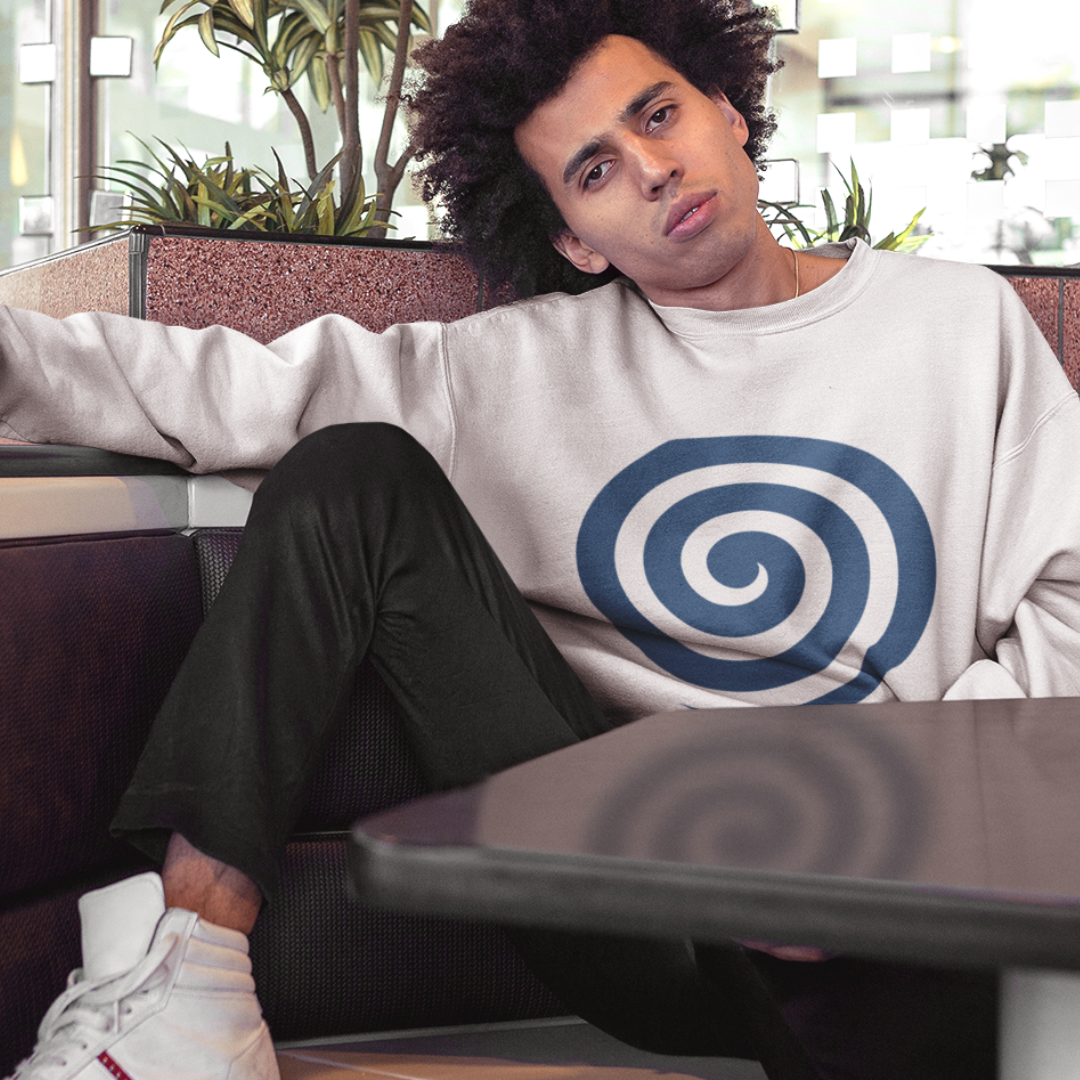 Uzumaki Anime Sweatshirt | Cozy Unisex Fleece, Vintage Style Sweater