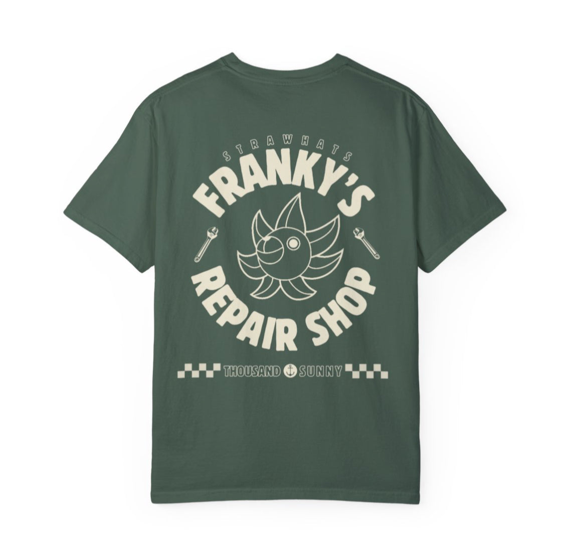 Frankys Repair Shop Vintage Relaxed Fit AnimeT-shirt