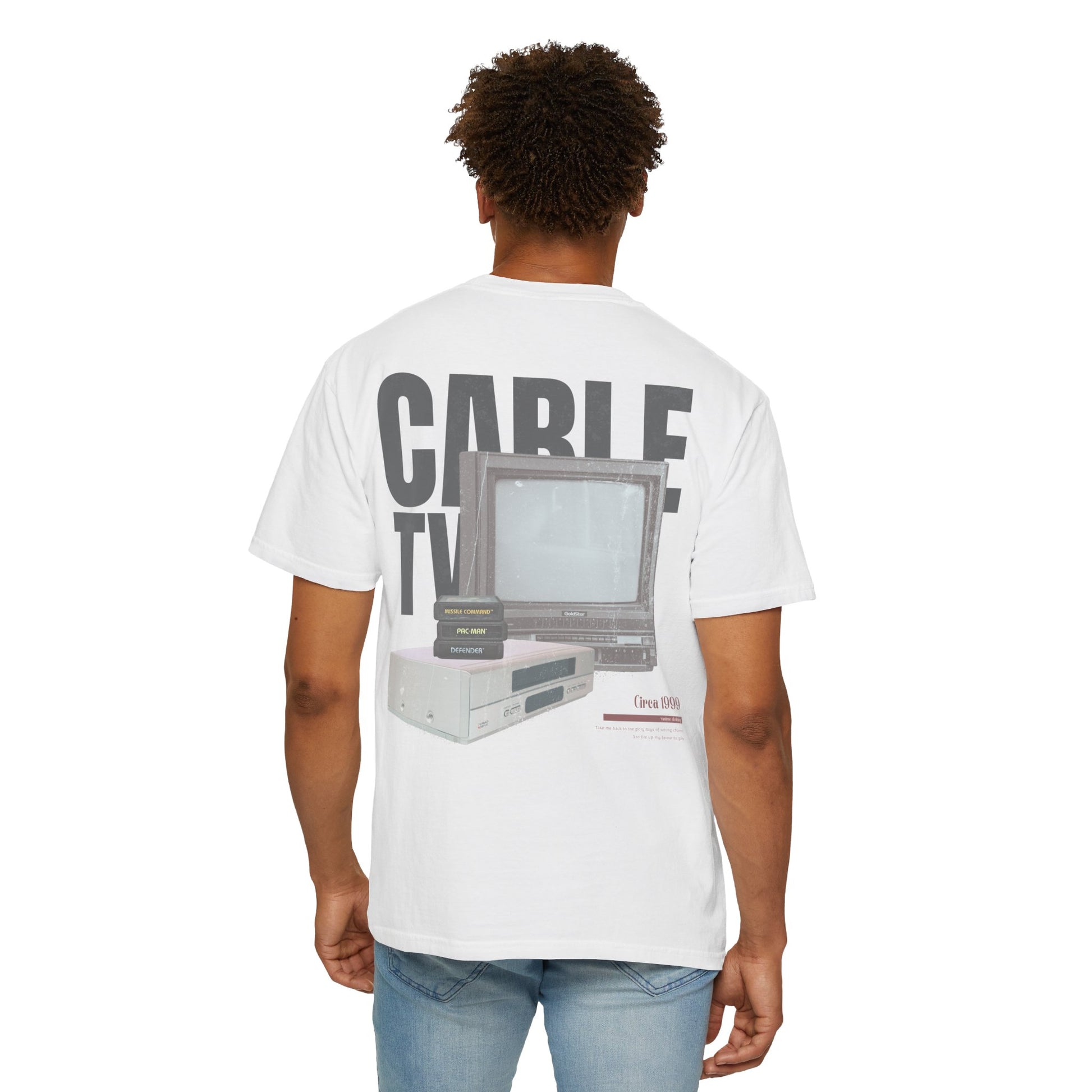 Retro Cable TV Unisex T-Shirt - Vintage 1999 Design