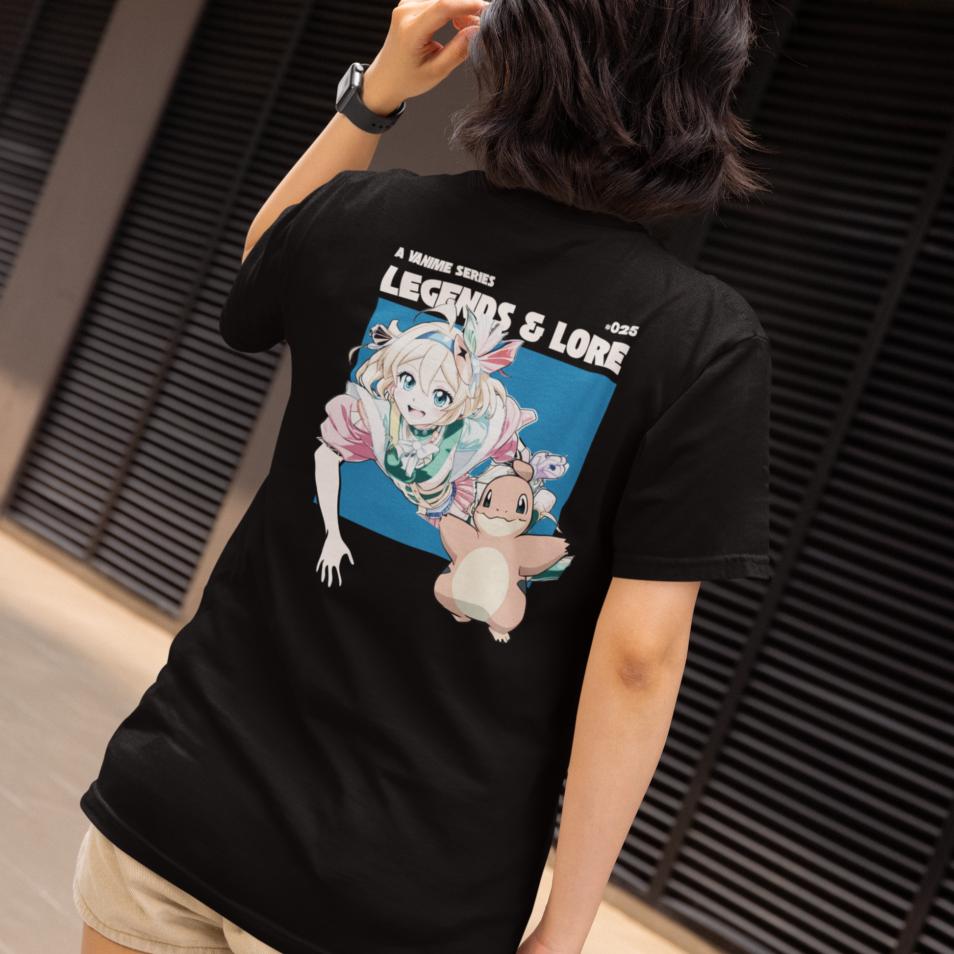 #025 Anime Graphic T-Shirt - Legends & Lore Collection