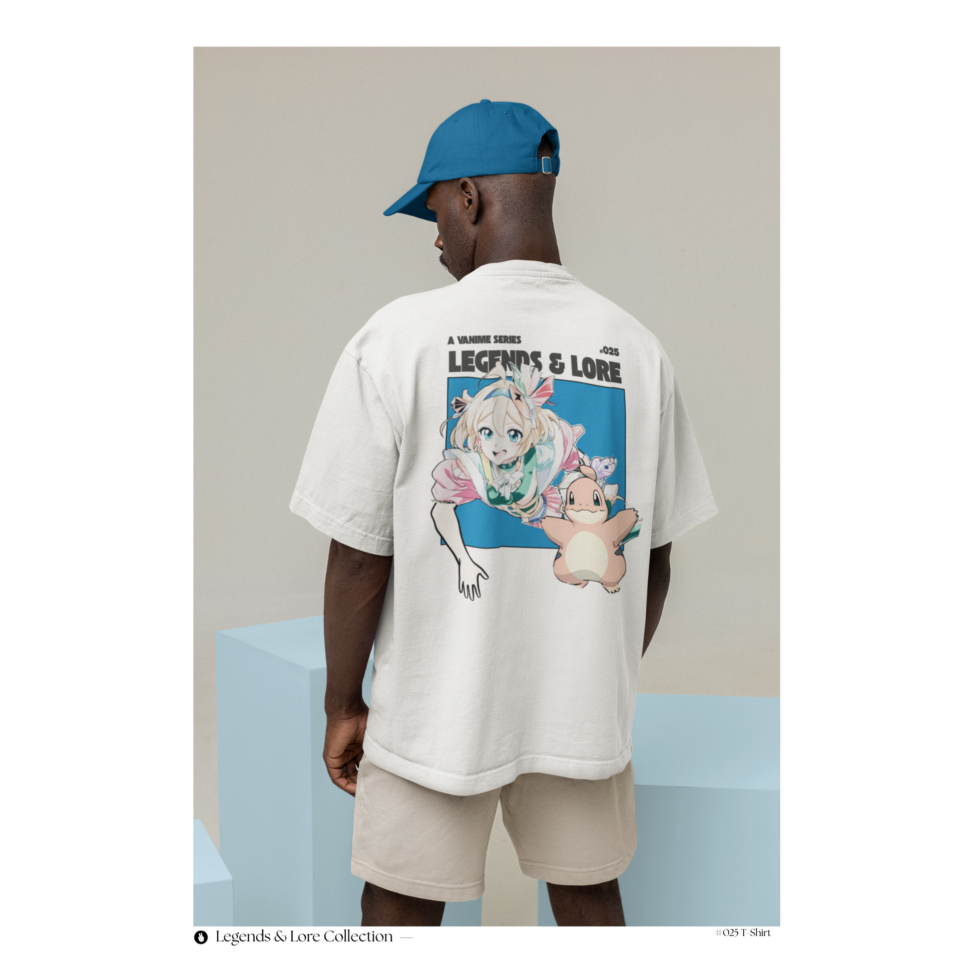 #025 Anime Graphic T-Shirt - Legends & Lore Collection