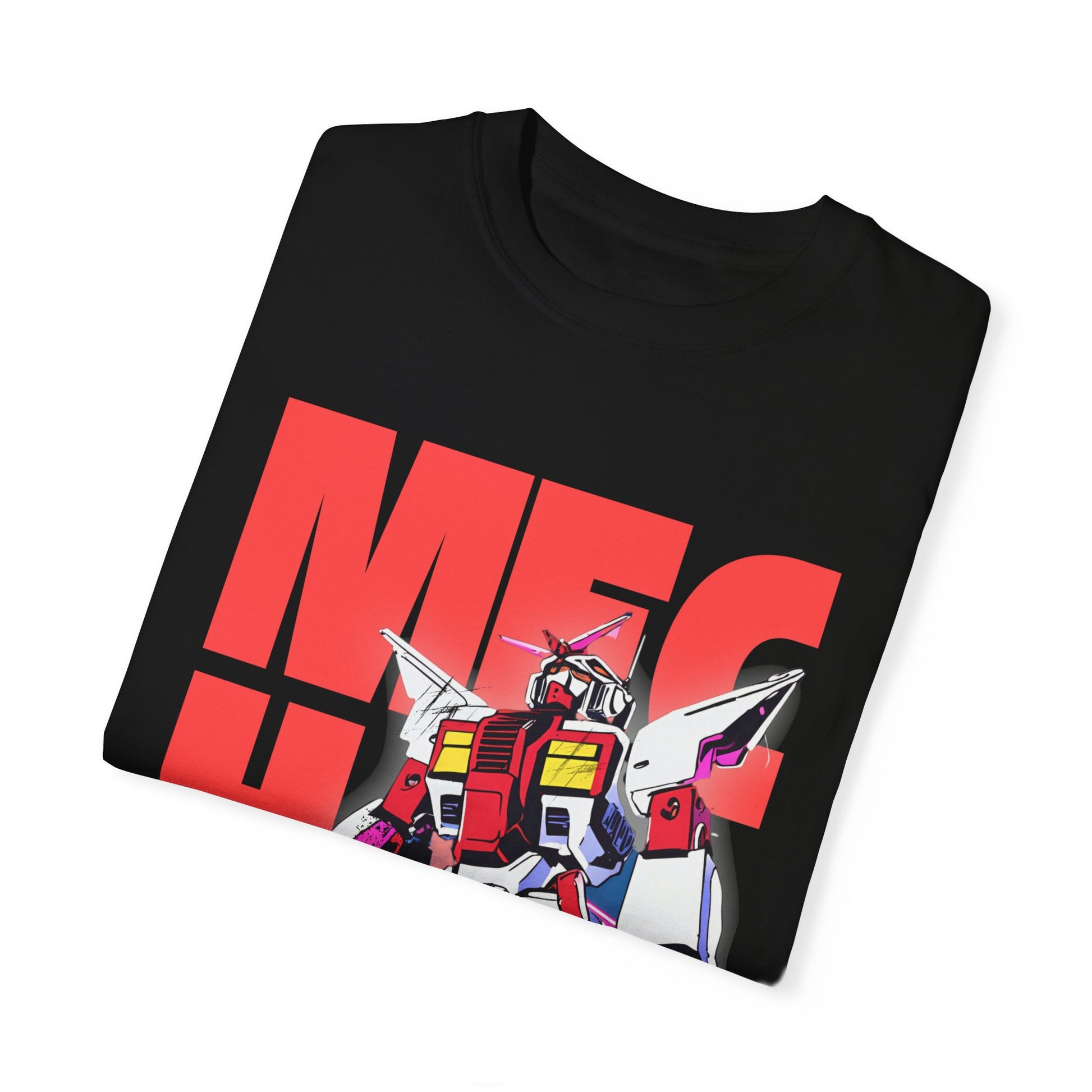 Retro Mech T-Shirt Perfect for Gamers and Anime Fans