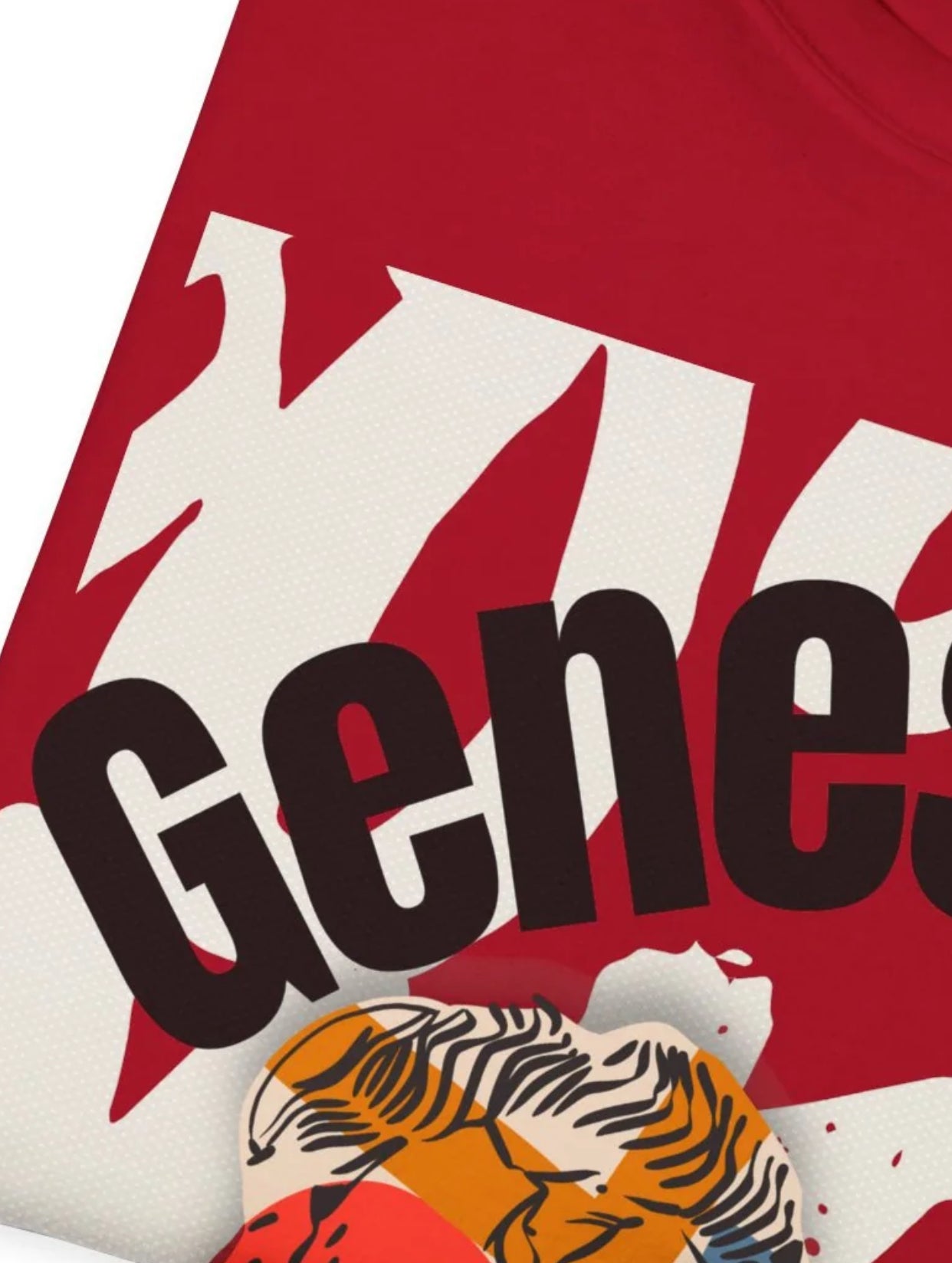 Genesis Anime Retro Style T-Shirt