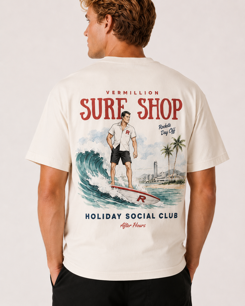 Surf Shop Holiday Social Club Tee