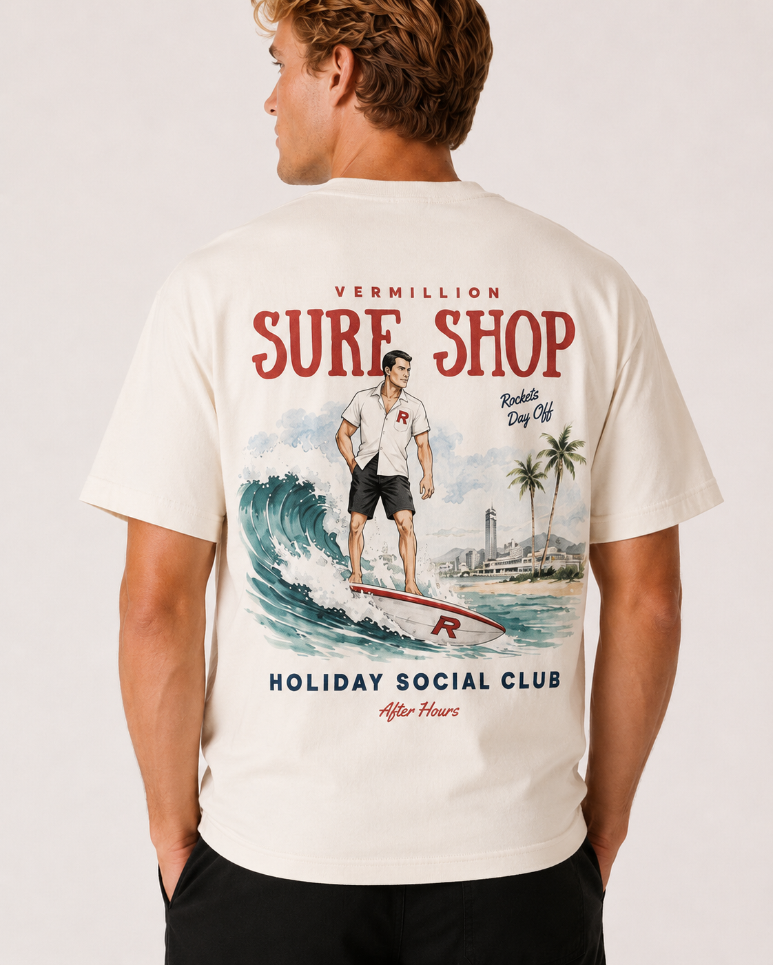 Surf Shop Holiday Social Club Tee