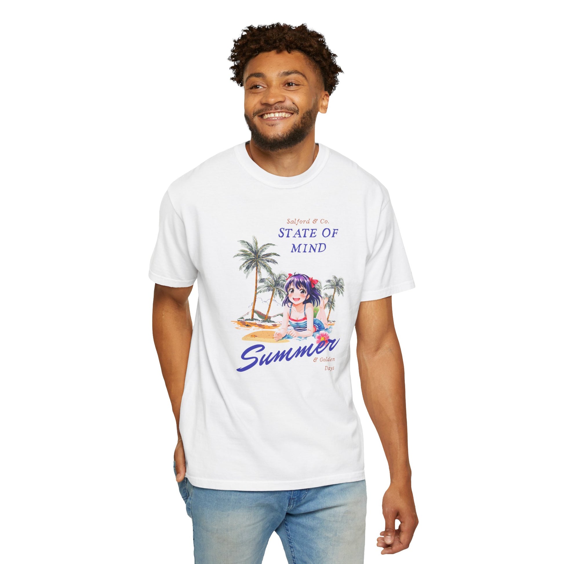 Golden Days Unisex Nostalgic Summer Anime Tee
