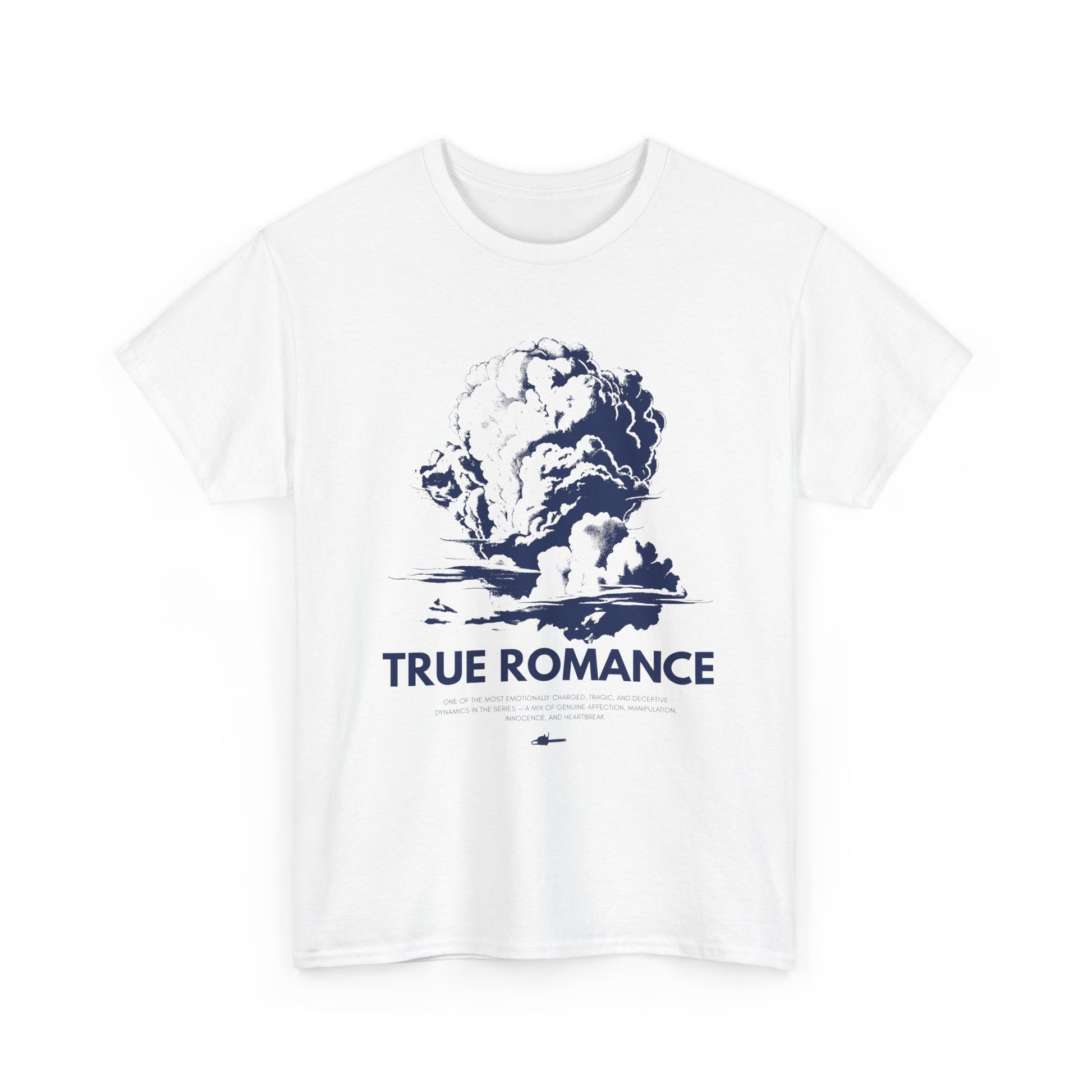 True Romance T‑Shirt — Vintage Cloud Explosion Graphic Tee