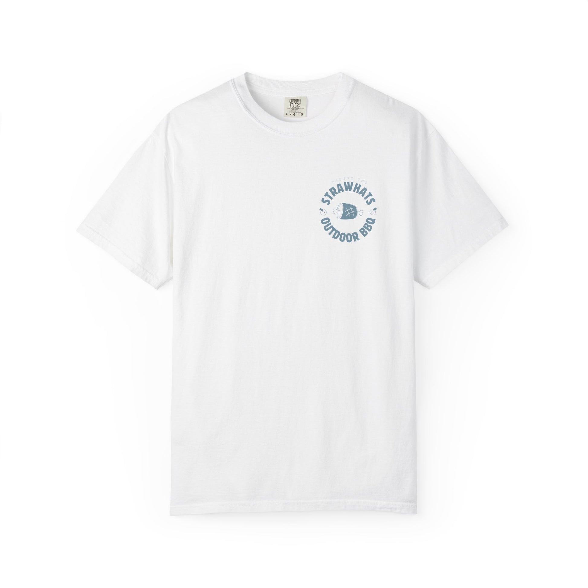 Strawhats Outdoor BBQ T-shirt | Ham Premium Cotton Backprint