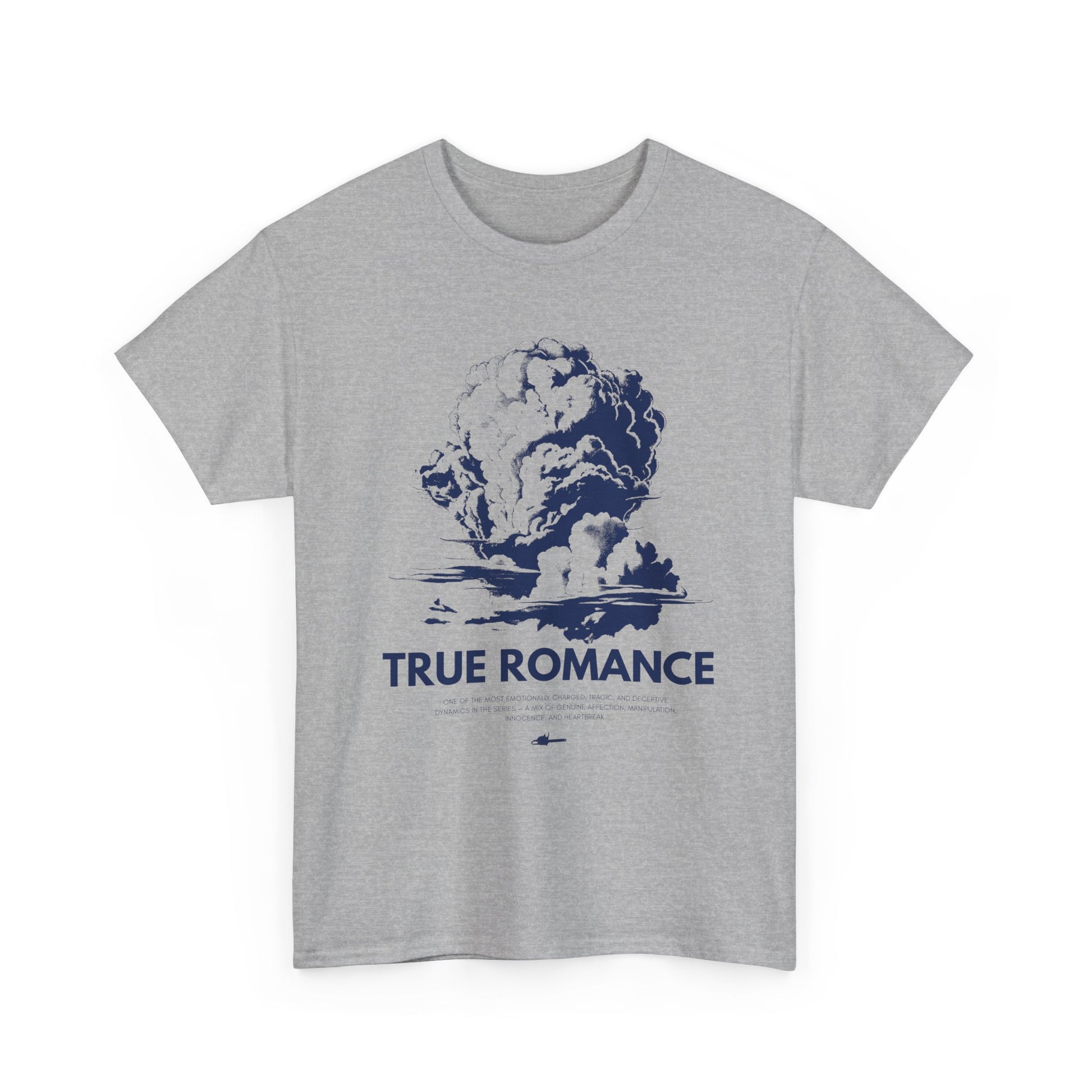 True Romance T‑Shirt — Vintage Cloud Explosion Graphic Tee
