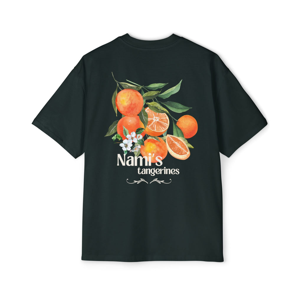 Nami Tangerine Oversized Heavy Cotton T-Shirt