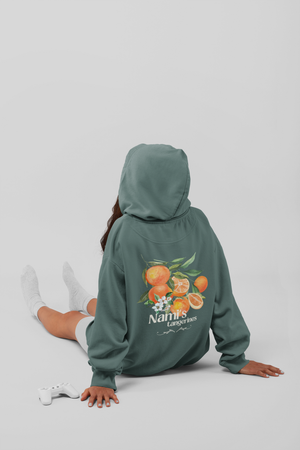 Nami Tangerine Vintage Style Hoodie