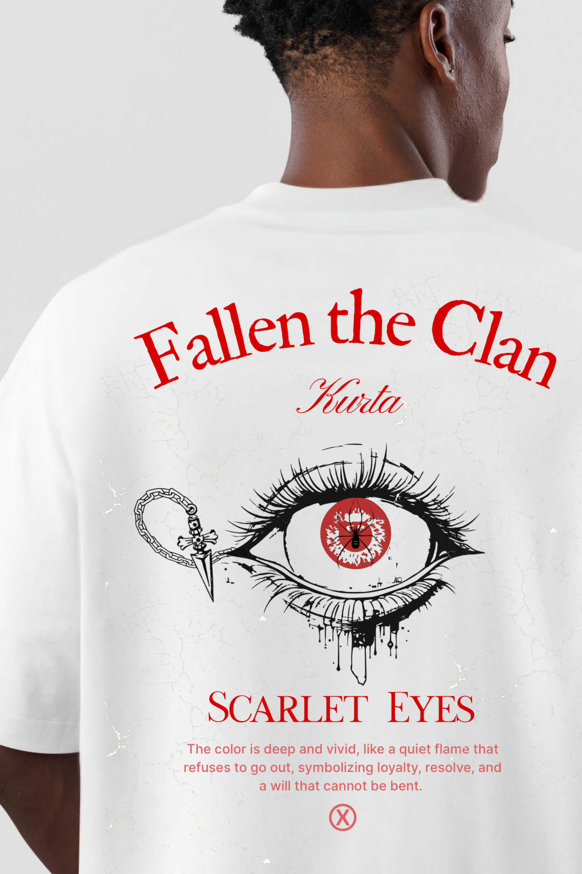 Fallen the Clan Scarlet Eyes Tee