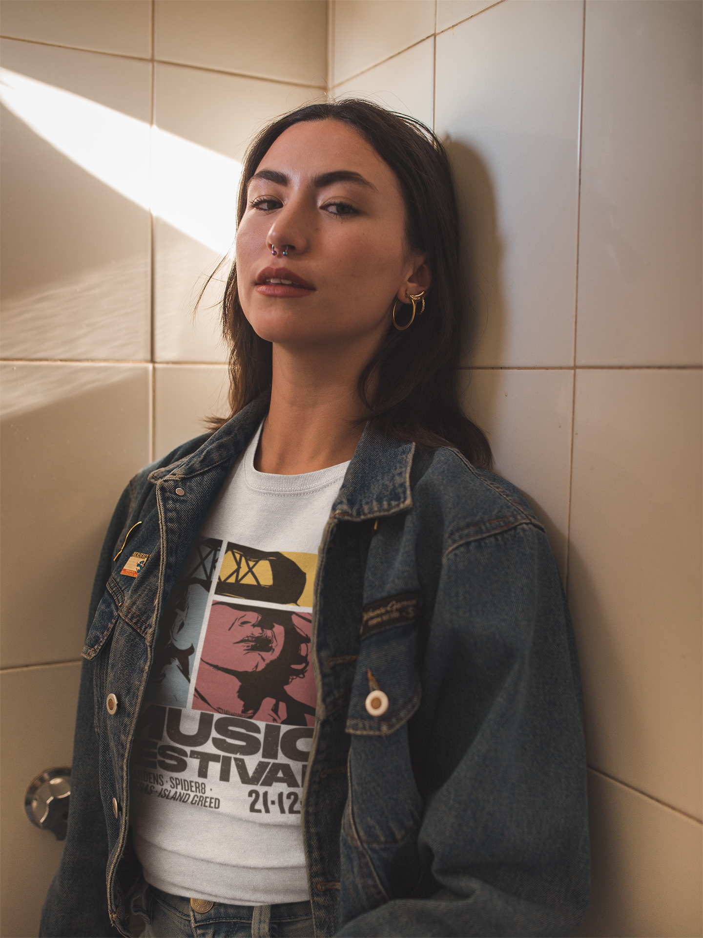 Retro Pop Art Hunters Band Tee