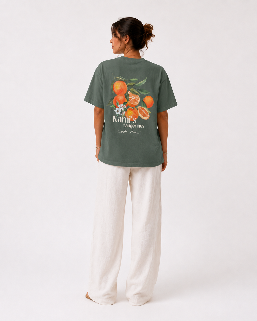 Nami's Tangerine Relaxed Fit Signature T-Shirt