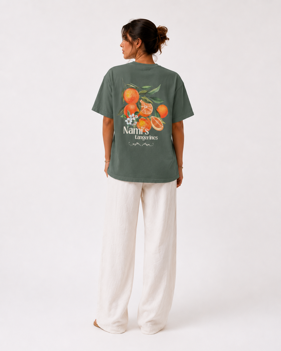 Nami's Tangerine Relaxed Fit Signature T-Shirt