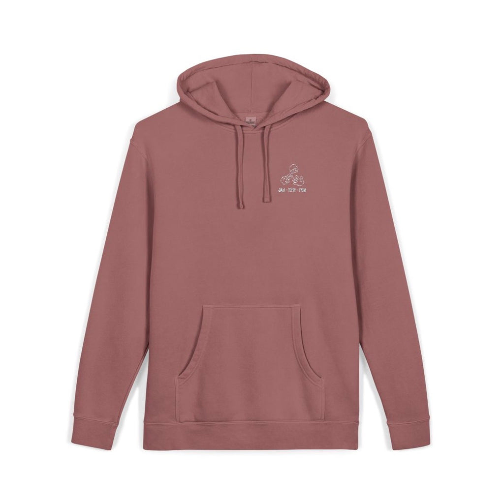 Jan Ken Rock Pigment Dyed Unisex Hoodie