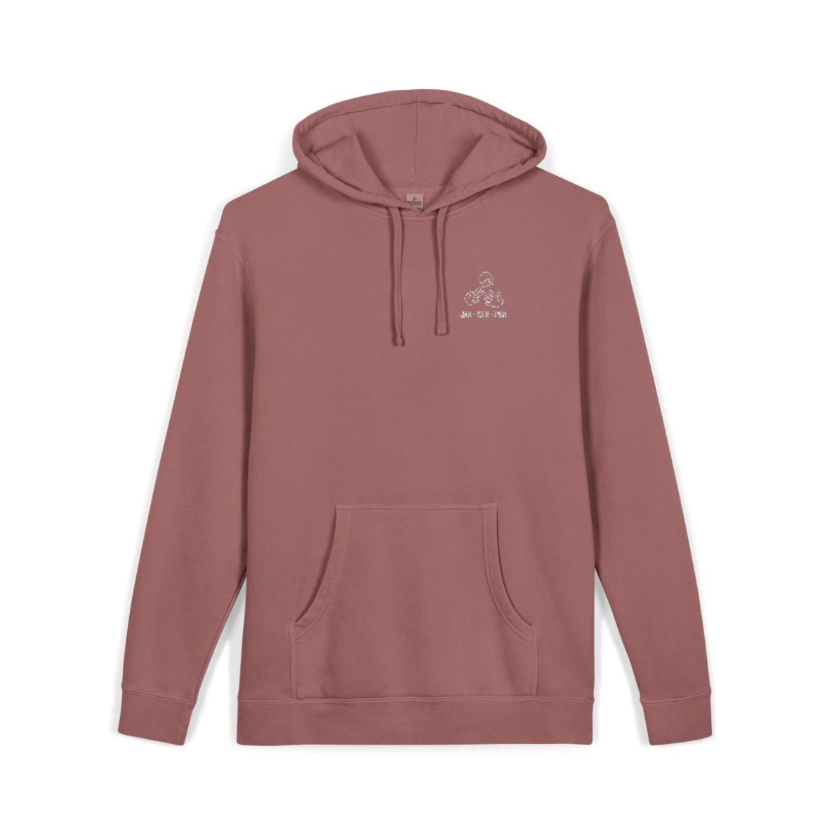 Jan Ken Rock Pigment Dyed Unisex Hoodie