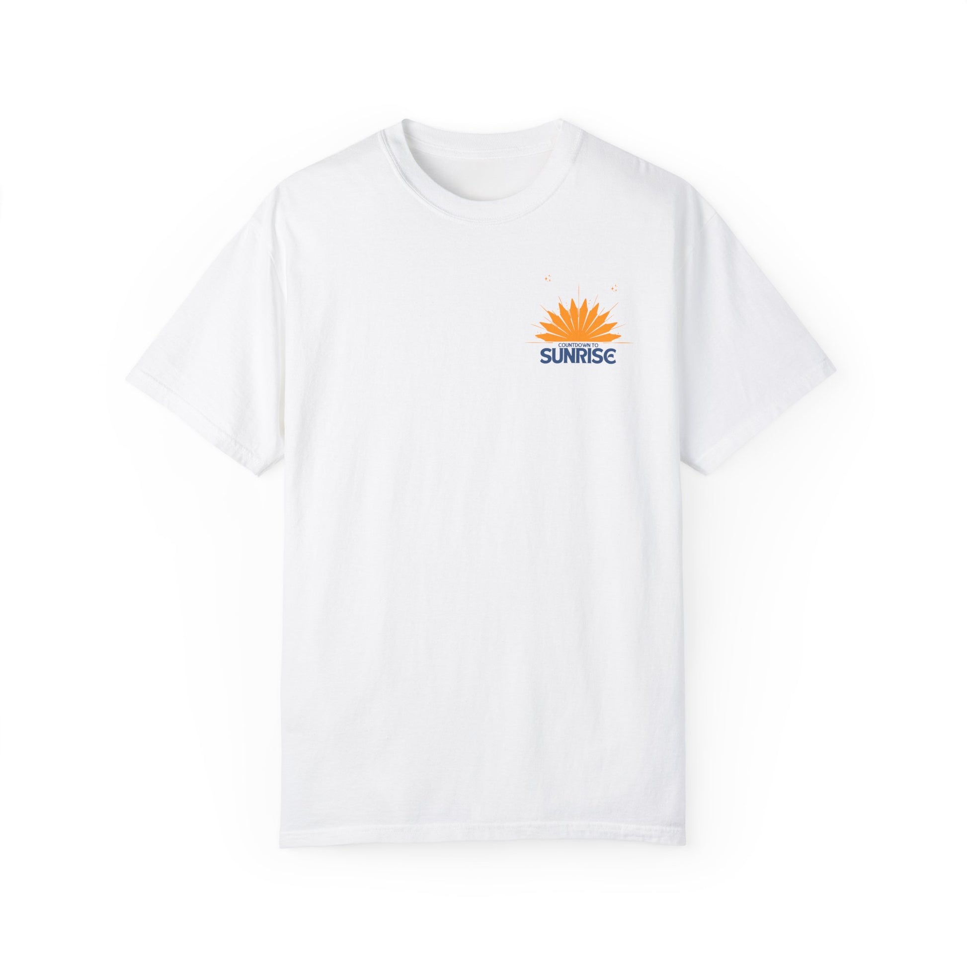 Sunrise Countdown Anime Unisex Garment-Dyed T-Shirt
