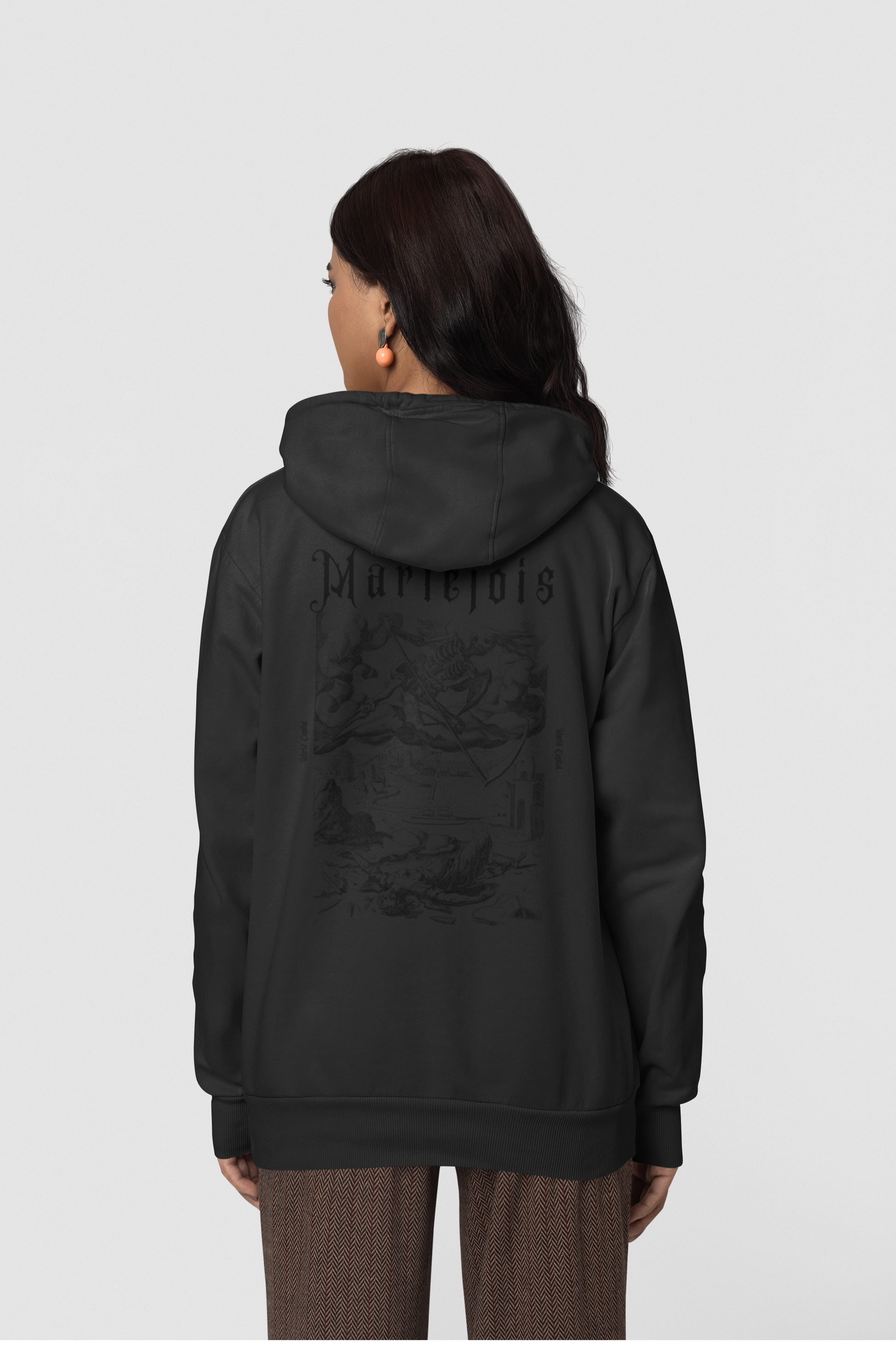 World Capital Vintage Graphic Hoodie