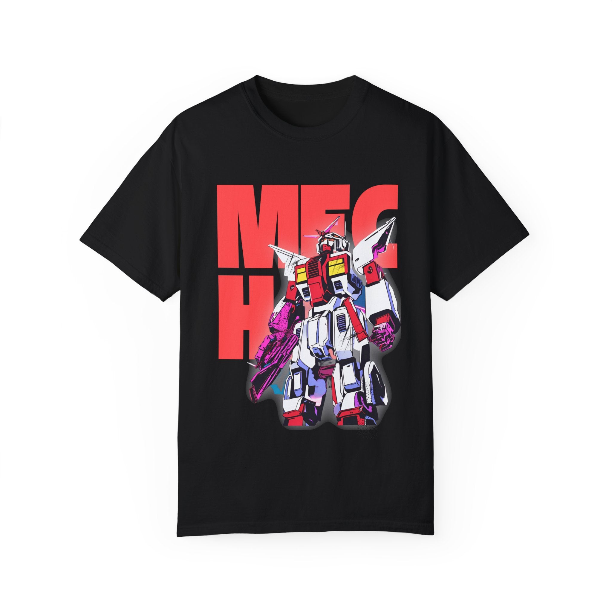 Retro Mech T-Shirt Perfect for Gamers and Anime Fans