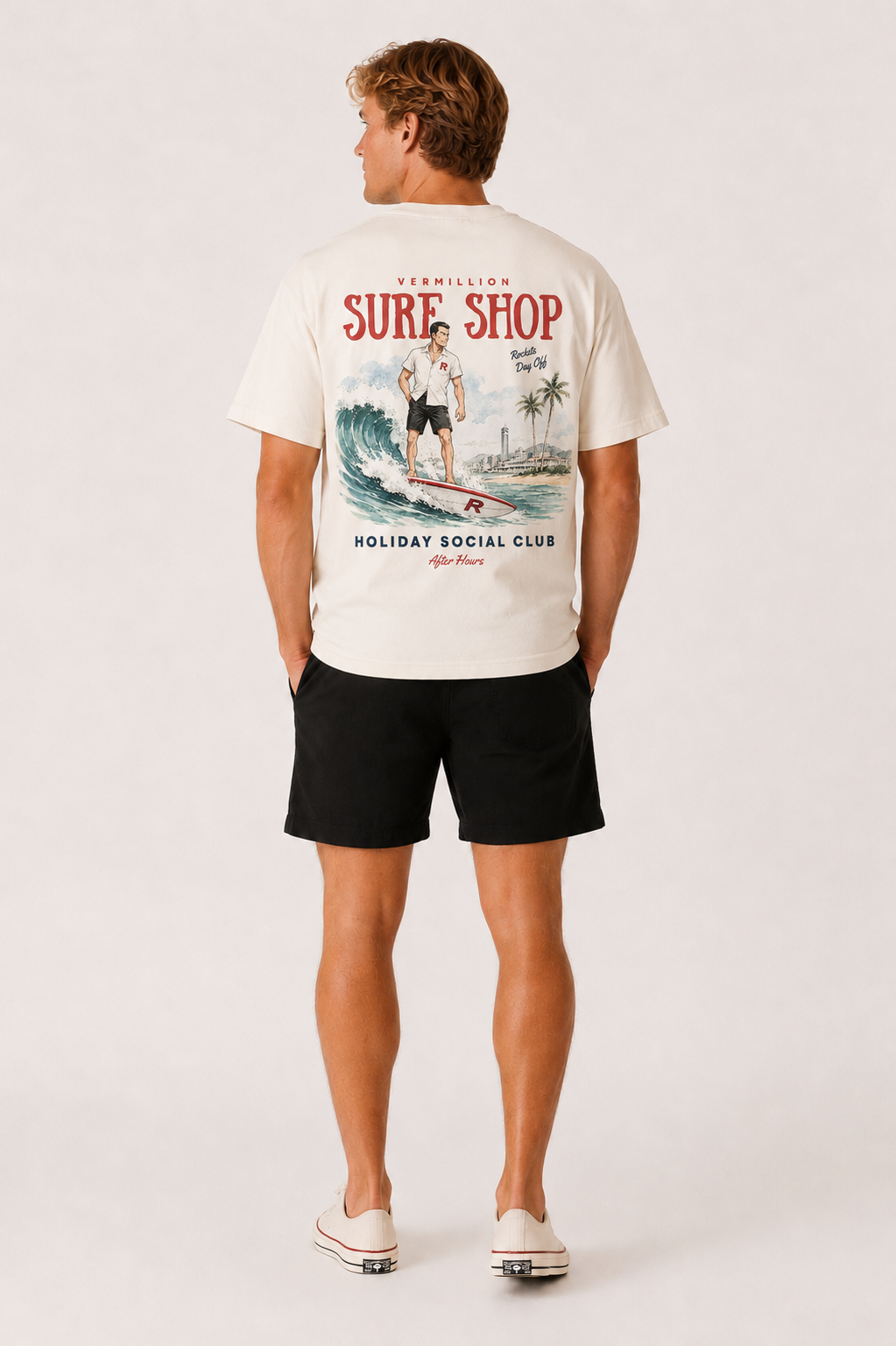 Surf Shop Holiday Social Club Tee