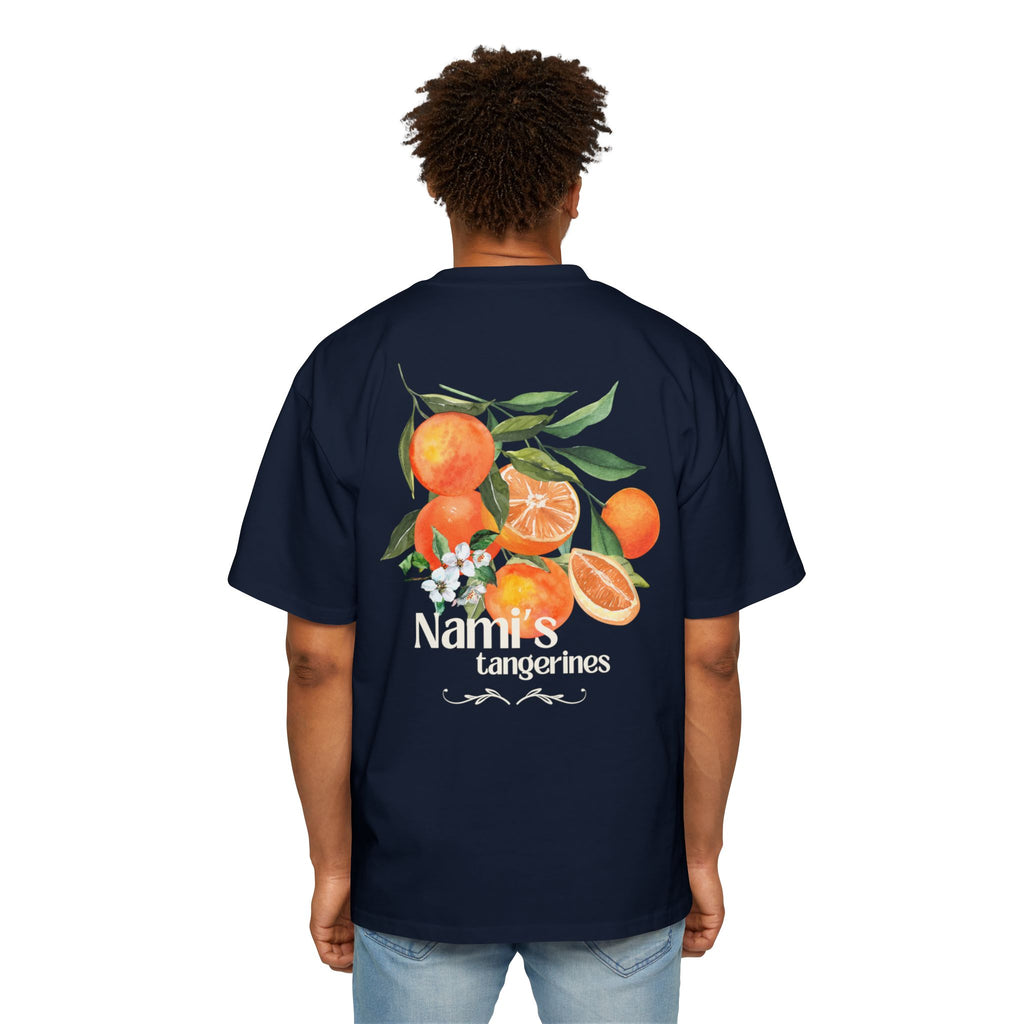 Nami Tangerine Oversized Heavy Cotton T-Shirt