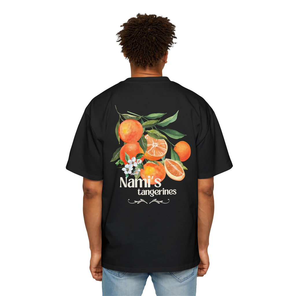 Nami Tangerine Oversized Heavy Cotton T-Shirt