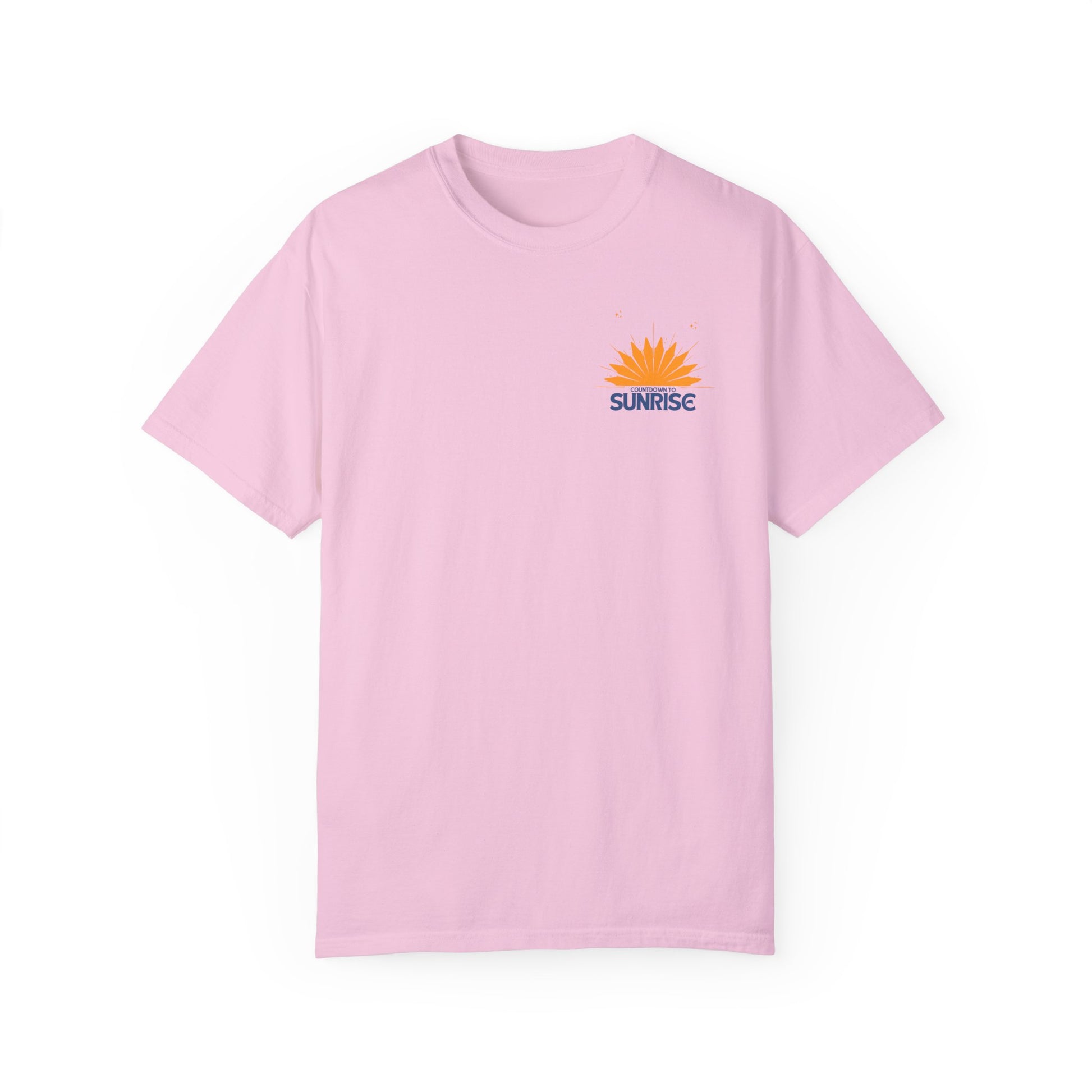 Sunrise Countdown Anime Unisex Garment-Dyed T-Shirt