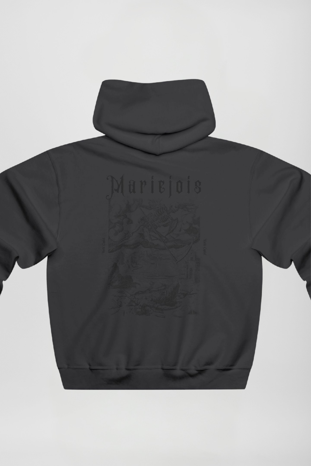 World Capital Vintage Graphic Hoodie