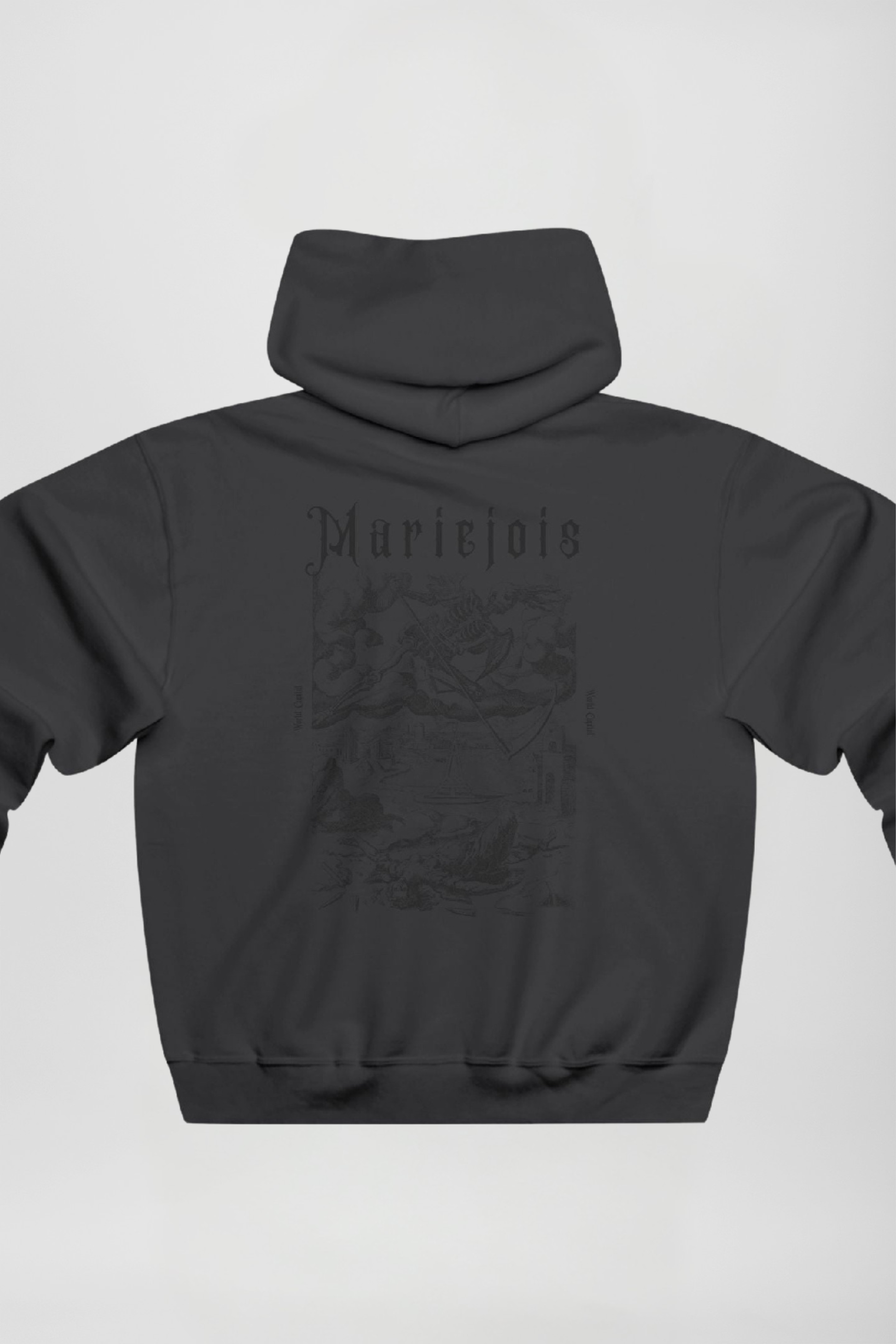 World Capital Vintage Graphic Hoodie