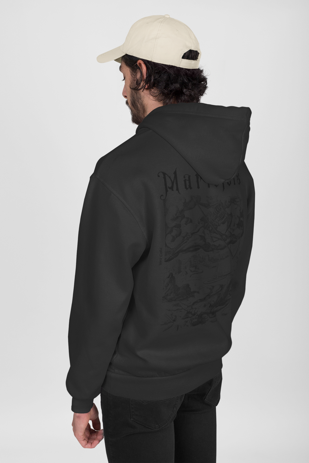World Capital Vintage Graphic Hoodie