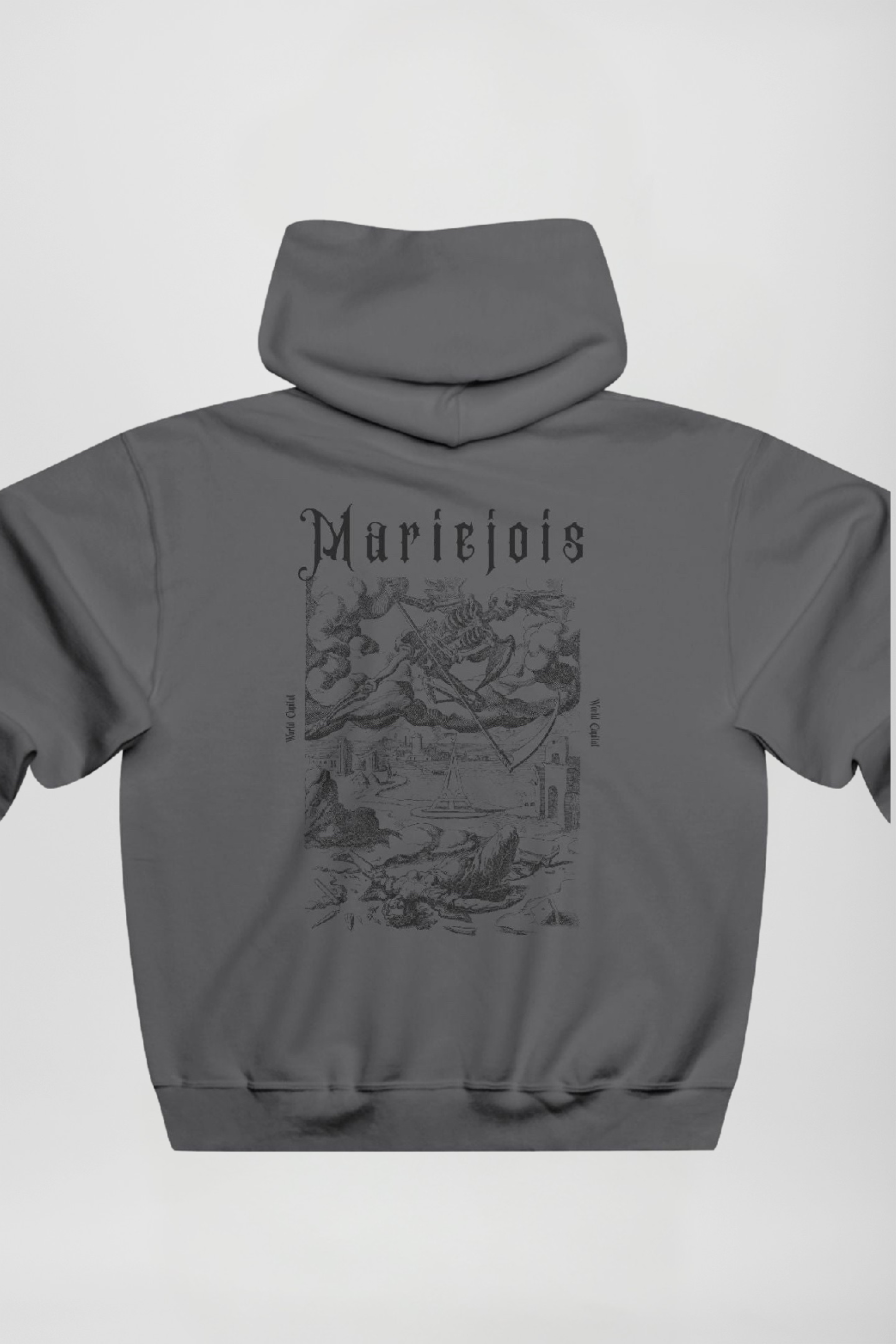 World Capital Vintage Graphic Hoodie