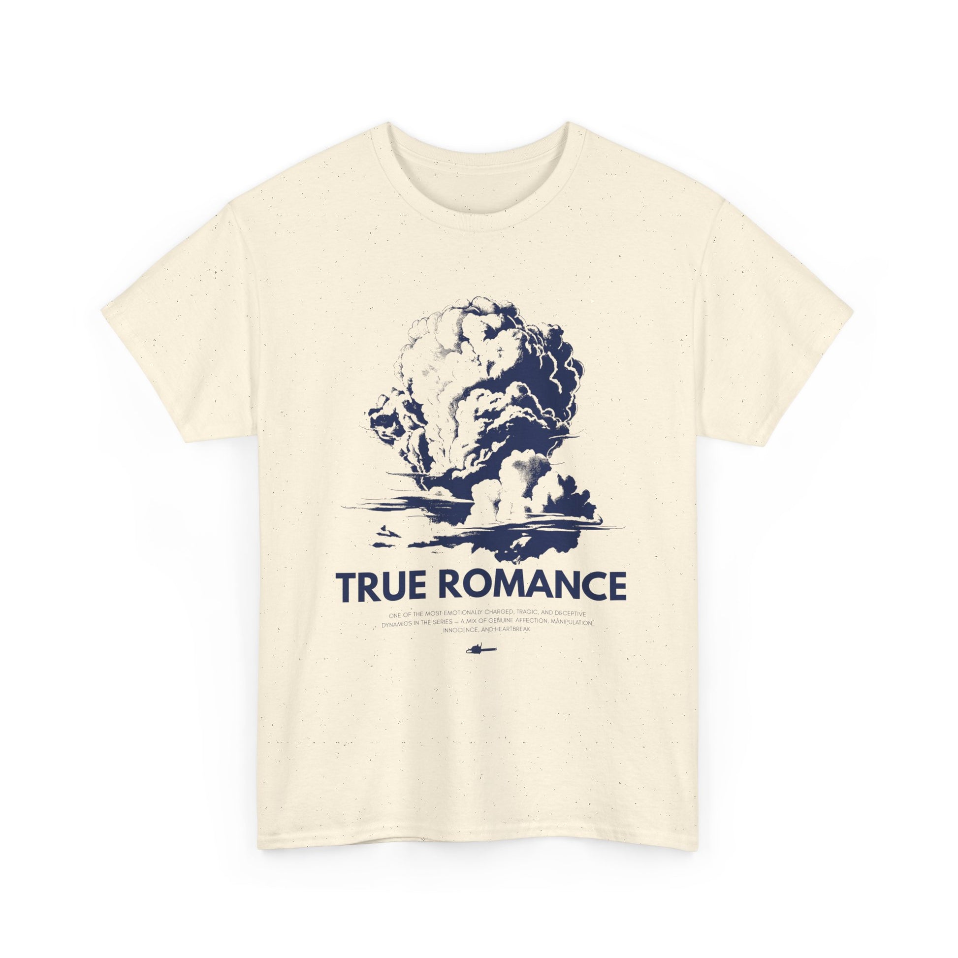 True Romance T‑Shirt — Vintage Cloud Explosion Graphic Tee