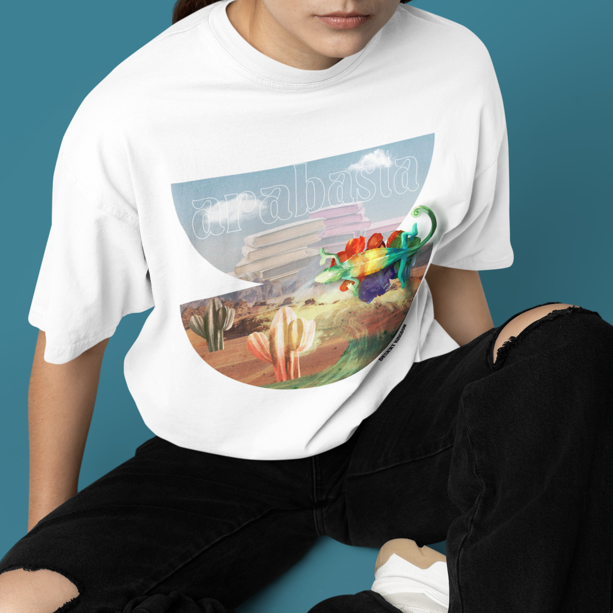 Arabasta Desert Dreamer Anime Graphic T-Shirt, Retro Style Pre-Shrunk Cotton T Shirt