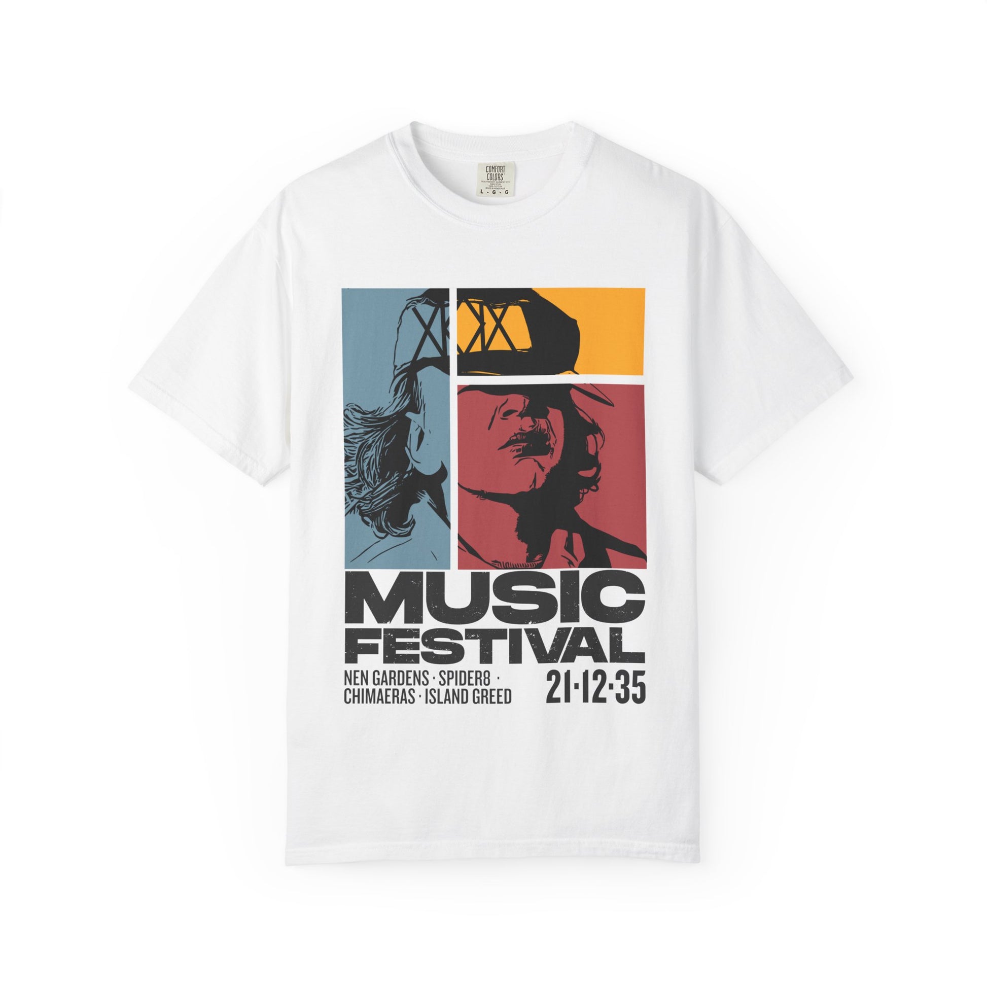 Retro Pop Art Hunters Band Tee