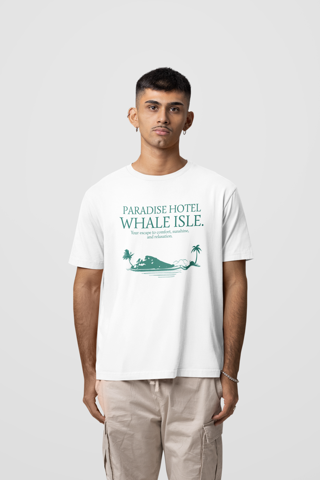 Paradise Hotel Whale Isle Premium T-Shirt