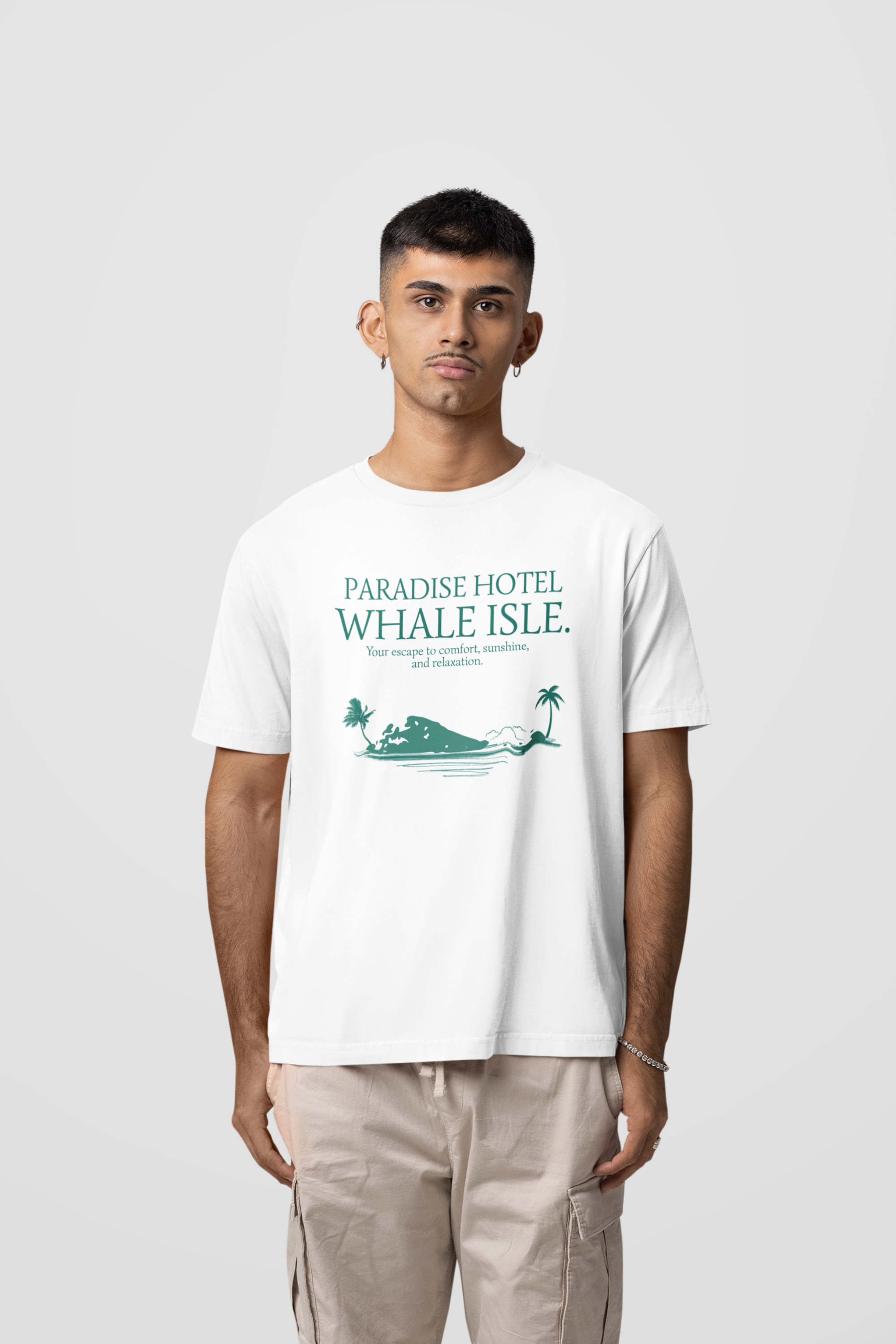 Paradise Hotel Whale Isle Premium T-Shirt