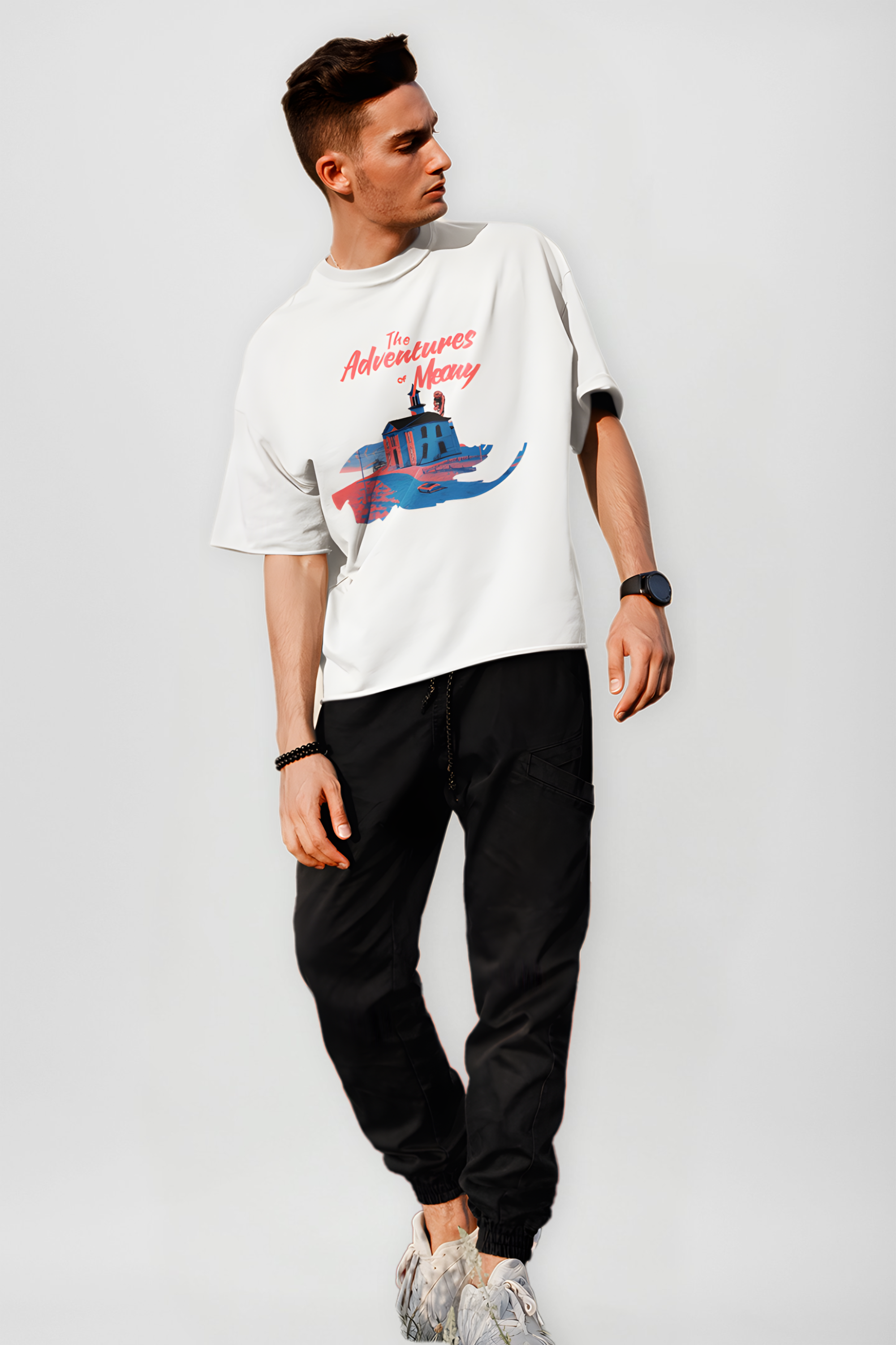 The Adventures of Meowy Everyday Essentials T-Shirt