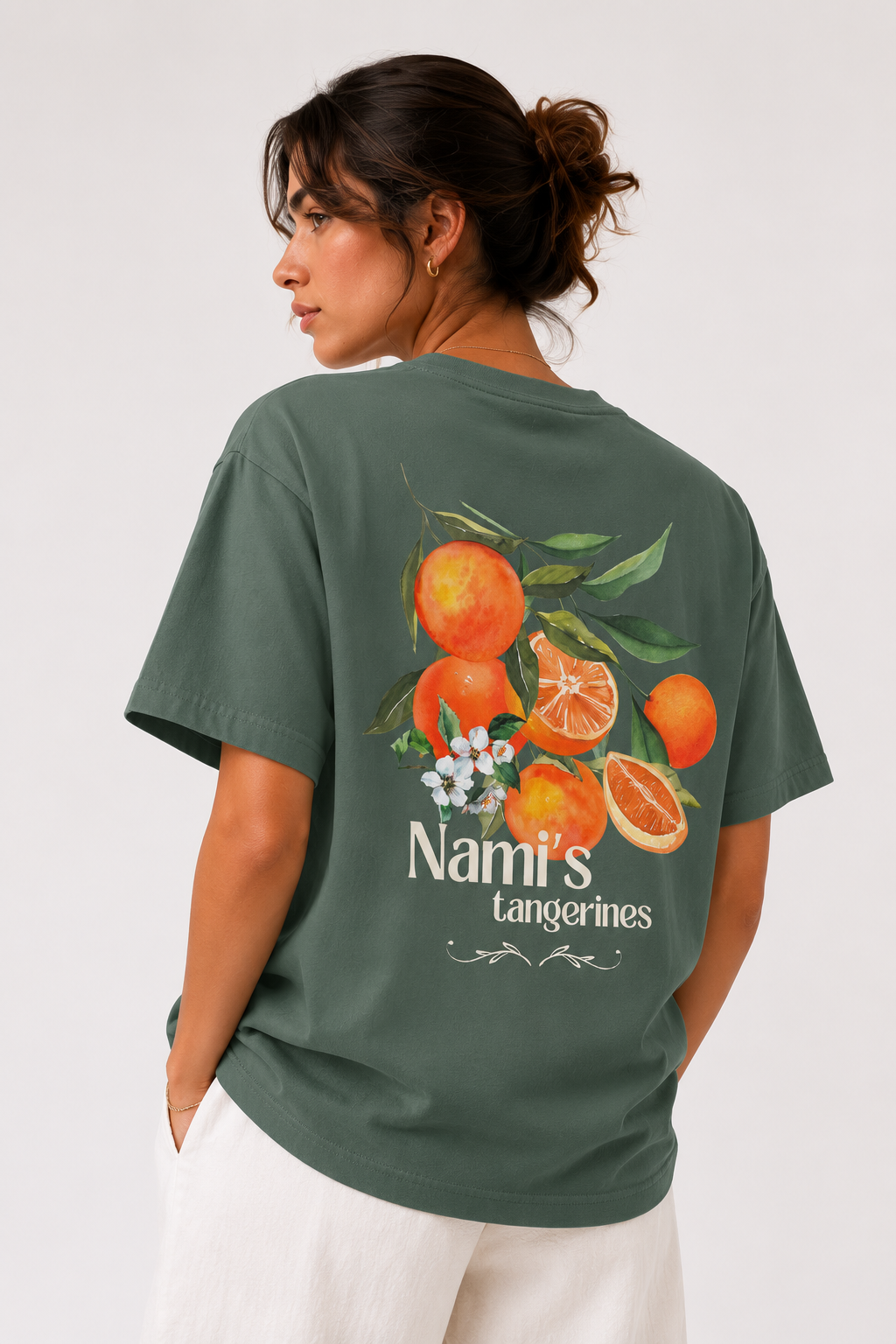 Nami's Tangerine Relaxed Fit Signature T-Shirt