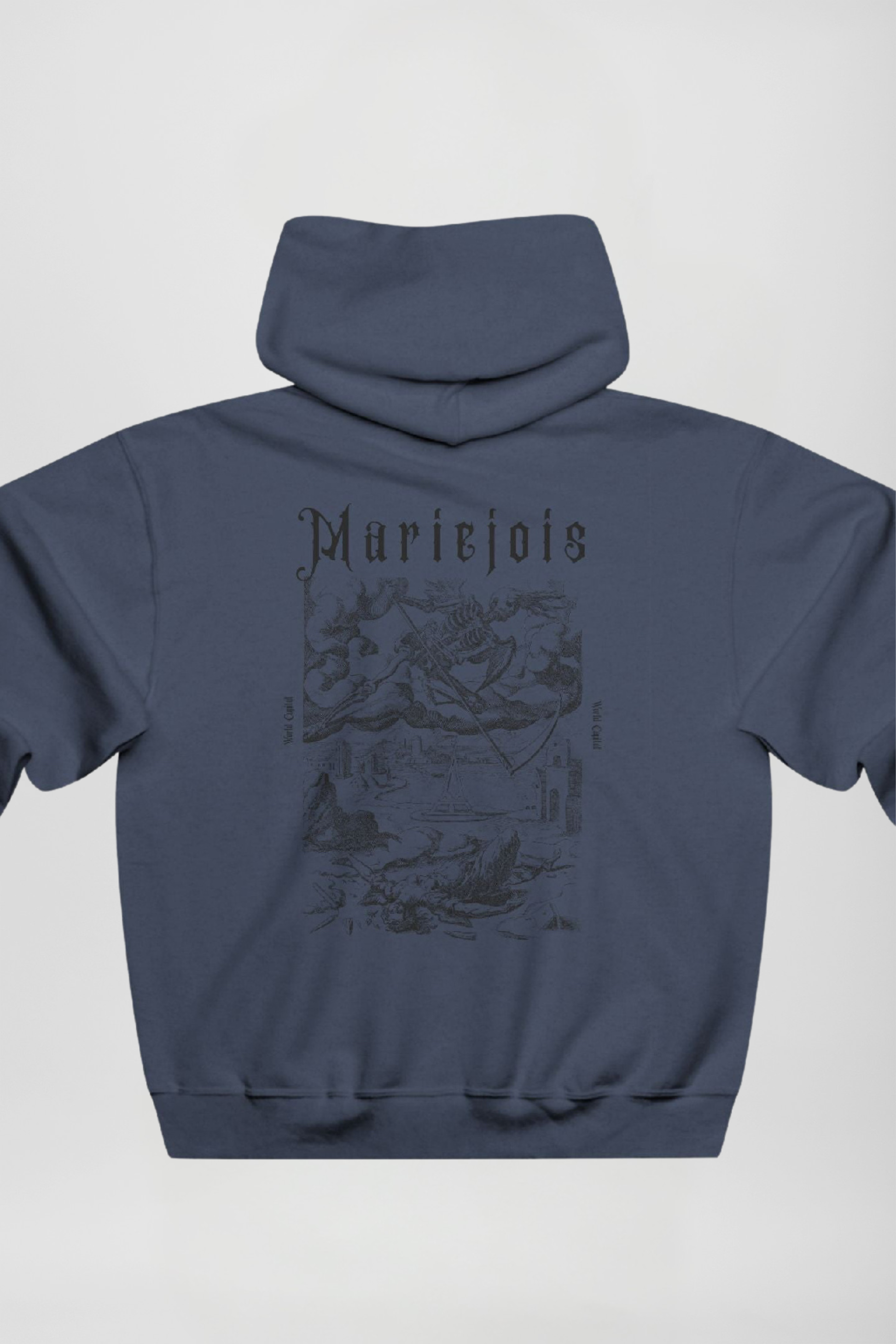 World Capital Vintage Graphic Hoodie